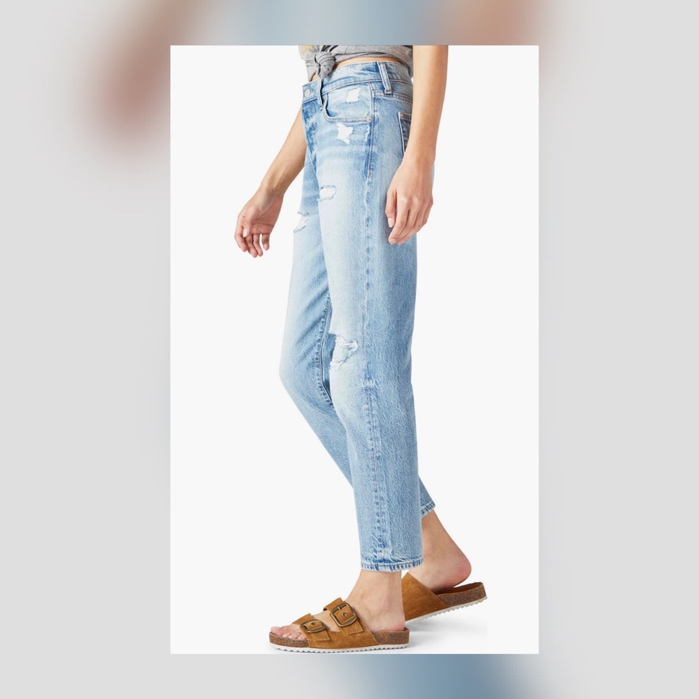 Lucky Brand Drew Mom High Rise Taper Jeans